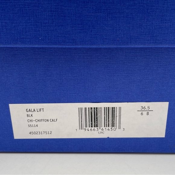 Stuart Weitzman Gala Lift Sandal Gladiator Black Leather - Picture 13 of 16